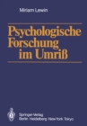Image for Psychologische Forschung im Umri.