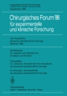 Image for 103. Kongre Der Deutschen Gesellschaft Fur Chirurgie Munchen, 23.-26. April 1986.