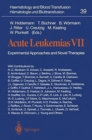 Image for Acute Leukemias VII : Experimental Approaches and Novel Therapies
