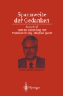 Image for Spannweite der Gedanken: Festschrift zum 60. Geburtstag von Professor Dr.-Ing. Manfred Specht