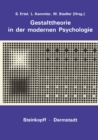 Image for Gestalttheorie in der Modernen Psychologie: Wolfgang Metzger zum 75. Geburtstag