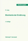 Image for Biochemie der Ernahrung