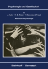 Image for Klinische Psychologie: Theoretische und Ideologische Probleme