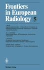 Image for Frontiers in European Radiology. : 5