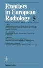 Image for Frontiers in European Radiology