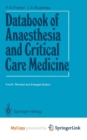 Image for Databook of Anaesthesia and Critical Care Medicine