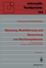 Image for Messung, Modellierung und Bewertung von Rechensystemen: 4. GI/ITG-Fachtagung Erlangen, 29. September - 1. Oktober 1987. Proceedings