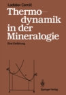 Image for Thermodynamik in Der Mineralogie: Eine Einfuhrung