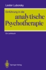 Image for Einfuhrung in Die Analytische Psychotherapie: Ein Lehrbuch