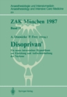 Image for ZAK Munchen 1987: Band II: Disoprivan (R)