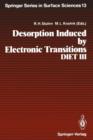 Image for Desorption Induced by Electronic Transitions, DIET III
