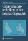 Image for Untersuchungstechniken in der Echokardiographie