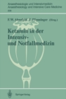 Image for Ketamin in Der Intensiv- Und Notfallmedizin : 208