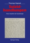 Image for Suizidhandlungen: Neue Aspekte der Suizidologie.