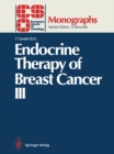 Image for Endocrine Therapy of Breast Cancer III