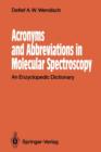 Image for Acronyms and Abbreviations in Molecular Spectroscopy