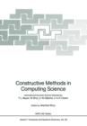 Image for Constructive Methods in Computing Science