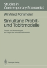 Image for Simultane Probit- Und Tobitmodelle: Theorie Und Anwendungen Auf Fragen Der Innovationsokonomik