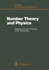Image for Number Theory and Physics: Proceedings of the Winter School, Les Houches, France, March 7-16, 1989