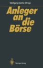 Image for Anleger an Die Borse: Mannheimer Bankenforum Symposion 27.1.1989