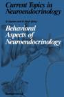 Image for Behavioral Aspects of Neuroendocrinology