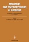 Image for Mechanics and Thermodynamics of Continua: A Collection of Papers Dedicated to B.D. Coleman on His Sixtieth Birthday