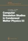 Image for Computer Simulation Studies in Condensed Matter Physics III: Proceedings of the Third Workshop Athens, GA, USA, February 12-16, 1990 : 53