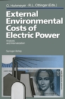 Image for External Environmental Costs of Electric Power: Analysis and Internalization
