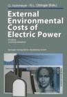 Image for External Environmental Costs of Electric Power