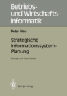 Image for Strategische Informations-system-planung: Konzept Und Instrumente