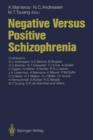 Image for Negative Versus Positive Schizophrenia