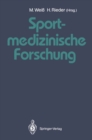 Image for Sportmedizinische Forschung: Festschrift fur Helmut Weicker