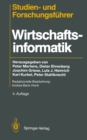 Image for Studien- Und Forschungsfuhrer: Wirtschaftsinformatik