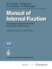 Image for Manual of INTERNAL FIXATION