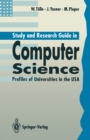 Image for Study and Research Guide in Computer Science: Profiles of Universities in the USA