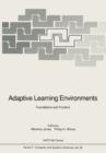 Image for Adaptive Learning Environments : Foundations and Frontiers