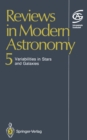 Image for Reviews in Modern Astronomy: Variabilities in Stars and Galaxies : 5
