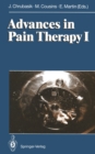 Image for Advances in Pain Therapy I