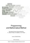 Image for Programming and Mathematical Method