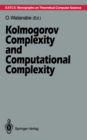 Image for Kolmogorov Complexity and Computational Complexity