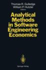 Image for Analytical Methods in Software Engineering Economics