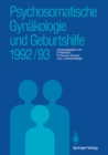 Image for Psychosomatische Gynakologie und Geburtshilfe 1992/93