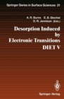 Image for Desorption Induced by Electronic Transitions DIET V: Proceedings of the Fifth International Workshop, Taos, NM, USA, April 1-4, 1992 : 31