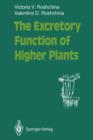 Image for The Excretory Function of Higher Plants
