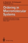 Image for Ordering in Macromolecular Systems: Proceedings of the OUMS&#39;93 Toyonaka, Osaka, Japan, 3-6 June 1993
