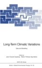 Image for Long-Term Climatic Variations: Data and Modelling
