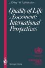 Image for Quality of Life Assessment: International Perspectives