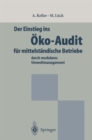 Image for Der Einstieg ins OEko-Audit fur mittelstandische Betriebe : durch modulares Umweltmanagement