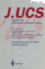 Image for J.UCS The Journal of Universal Computer Science: Annual Print and CD-ROM Archive Edition Volume 1 * 1995
