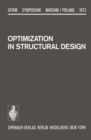 Image for Optimization in Structural Design: Symposium Warsaw/Poland August 21-24, 1973